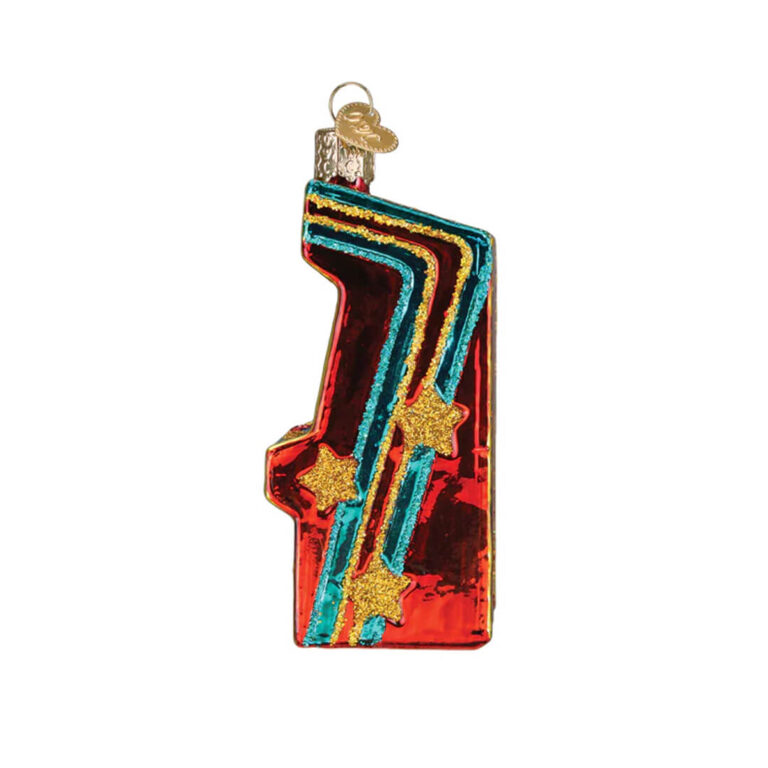 The Holiday House Decor -The Holiday House Decor arcade game ornament old world christmas side view 768x768 1