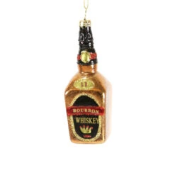 Bottle Of Whiskey Ornament 4.25"