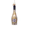 Gold Champagne Bottle Ornament