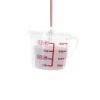 Liquid Measuring Cup Ornament 4"