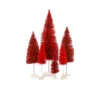 Red Rainbow Trees (Set Of 6)