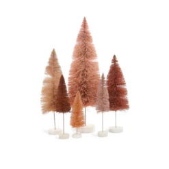 Rose Rainbow Trees (Set Of 6)
