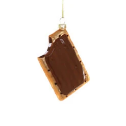 PRESALE: Chocolate Smore Toaster Pastry Ornament 4"