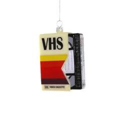 PRESALE: VHS Tape Ornament 4.25"